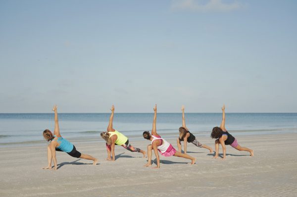 Yoga on the Beach || Amelia Vacations || Vacation Rentals on Amelia Island